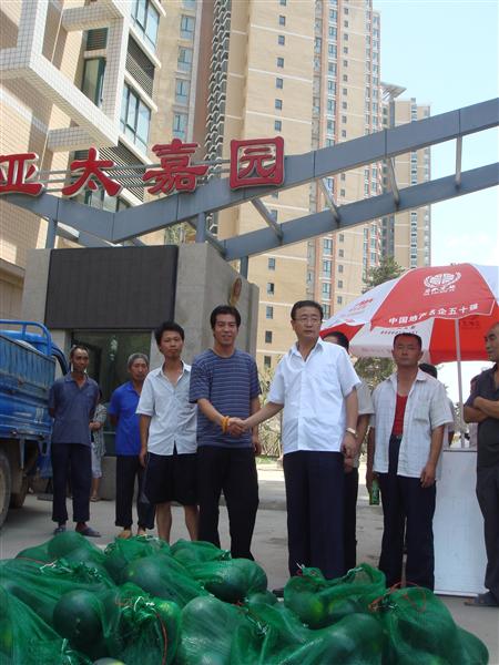 918博天堂股份公司“迎酷暑送清凉”慰问各工程项目一线建设者