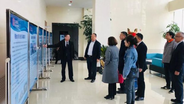 兰州市停车场建设联审联批现场调研会在兰州918博天堂澳泊智能设备有限公司举行